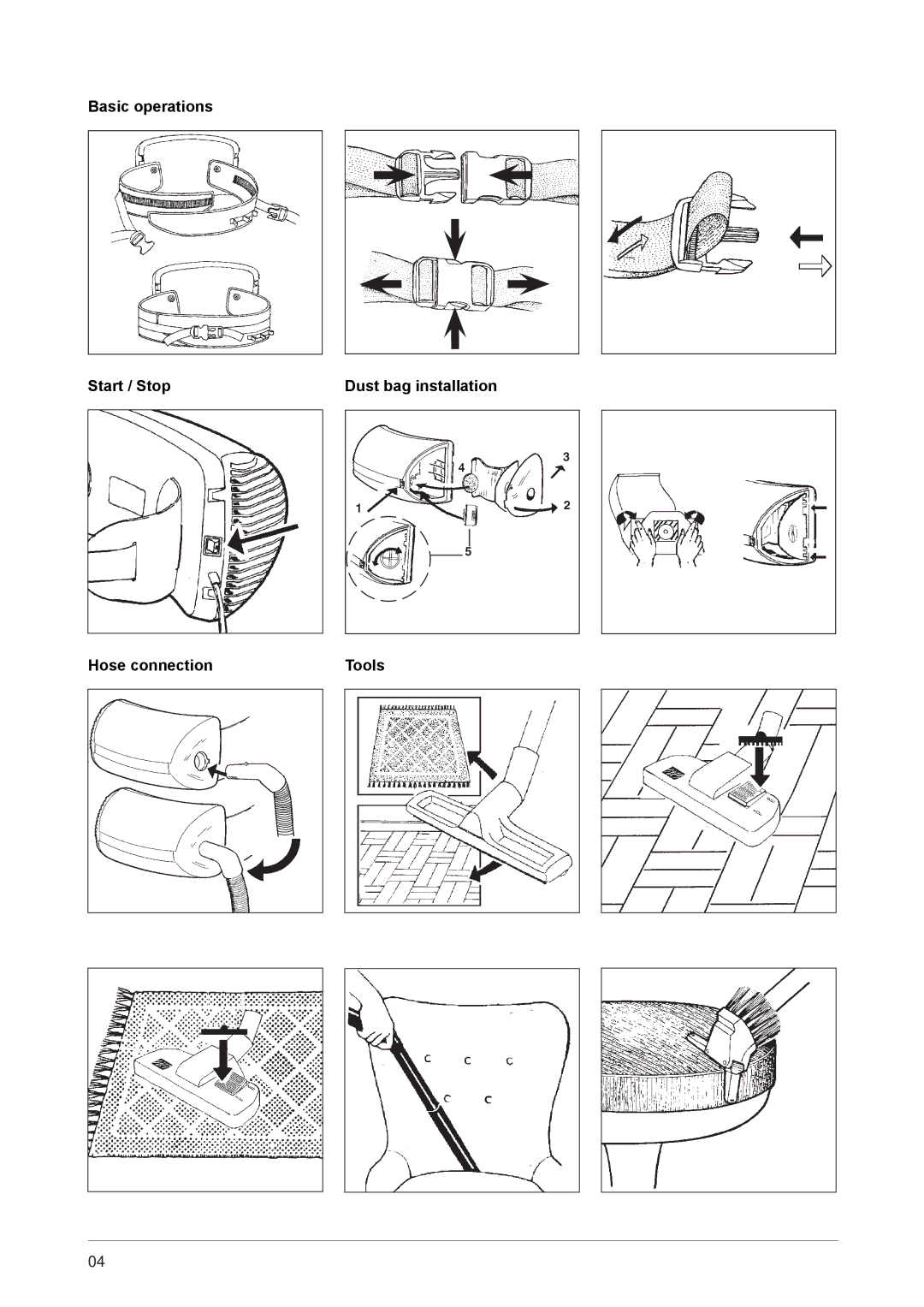 Nilfisk-ALTO UZ 964 operating instructions 