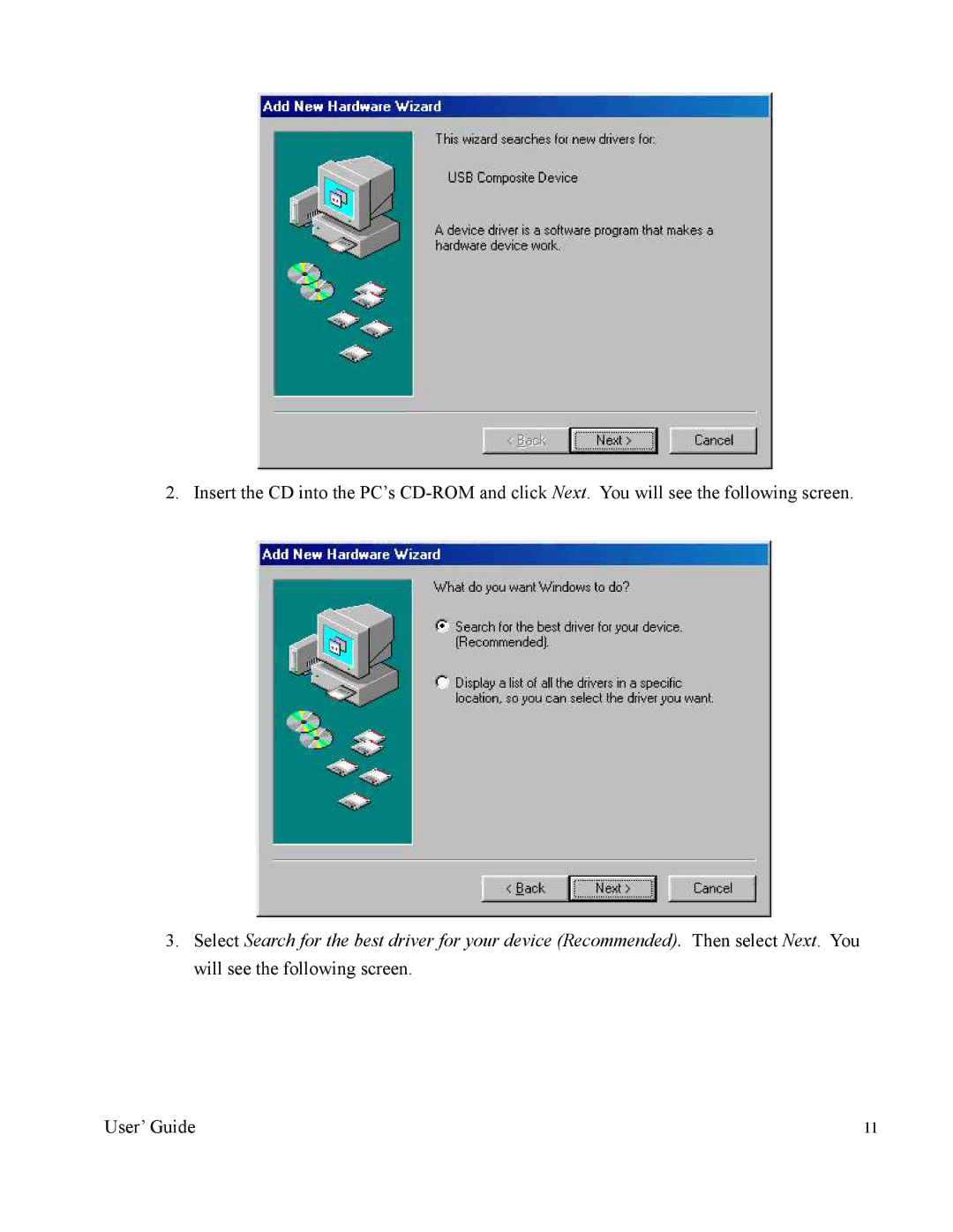 Nintendo 2000 manual User’ Guide 