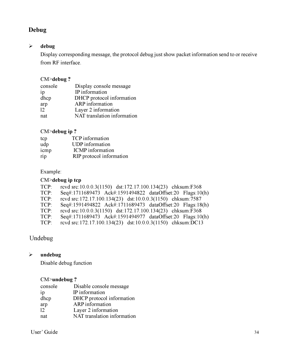 Nintendo 2000 manual Debug 