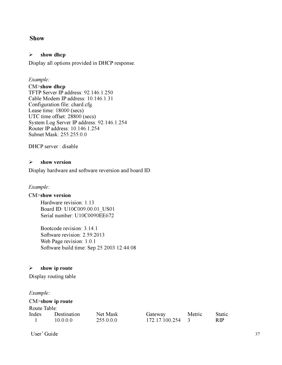 Nintendo 2000 manual Show 