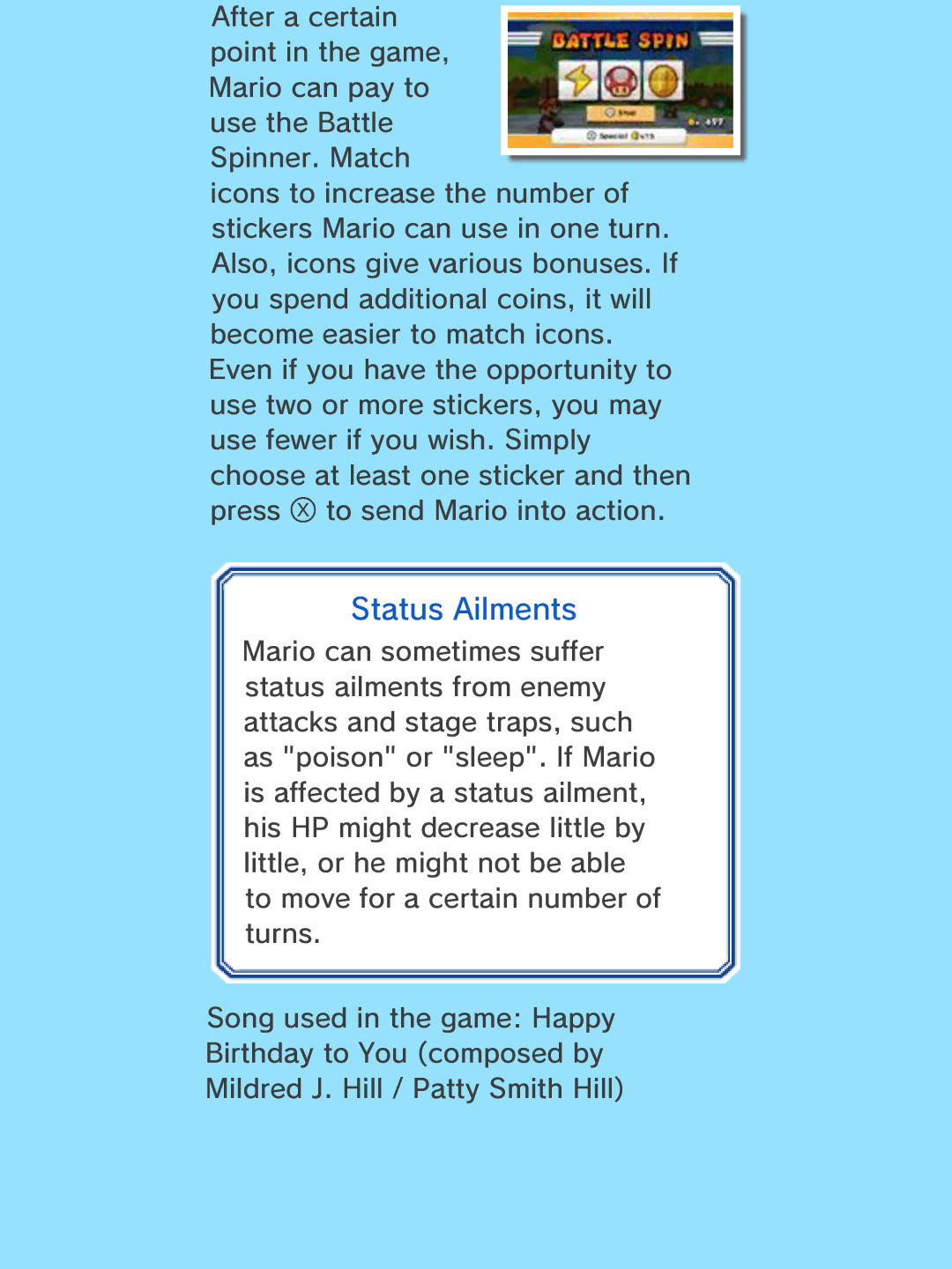 Nintendo 45496742133 manual Status Ailments 