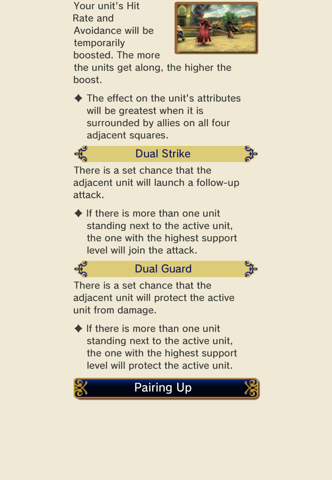 Nintendo 45496742355 manual Pairing Up, Dual Strike, Dual Guard 