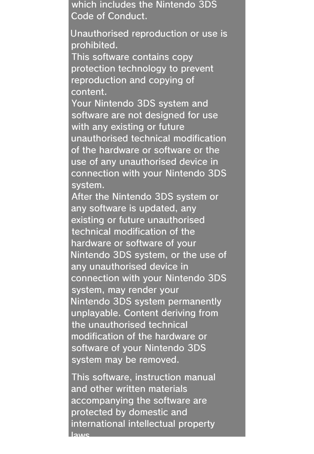 Nintendo 45496742355 manual 