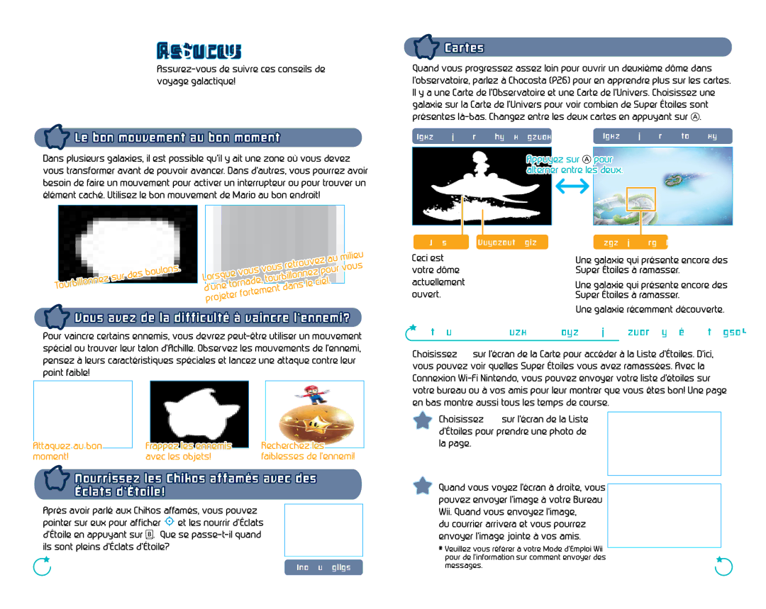 Nintendo 45496902612 manual Astuces, Le bon mouvement au bon moment, Cartes, Vous avez de la difficulté à vaincre l’ennemi? 