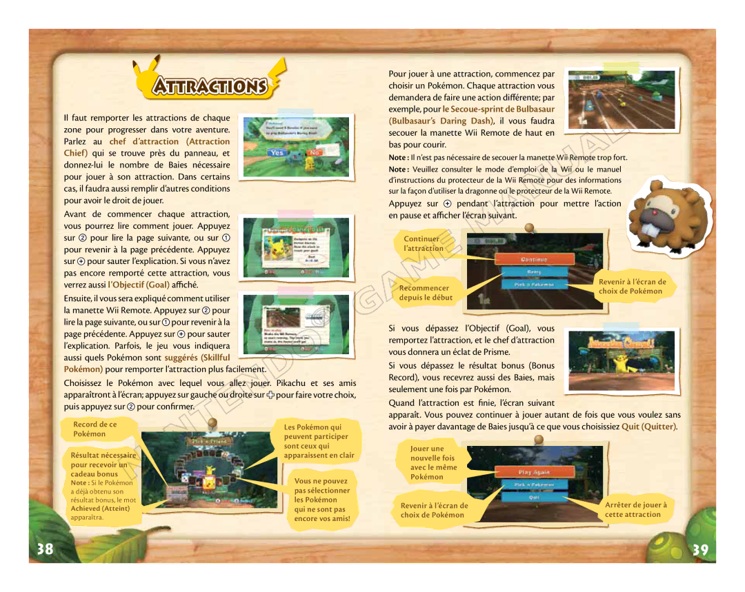 Nintendo 71573A manual Vous donnera un éclat de Prisme 