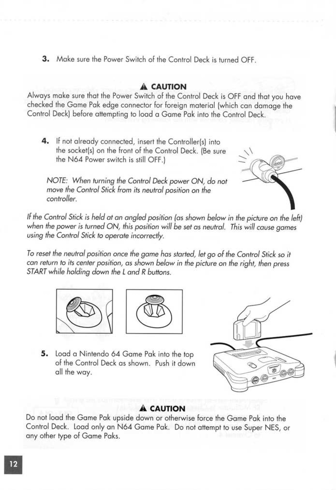 Nintendo ebay_Nintendo64SmokeGreyConsole manual 