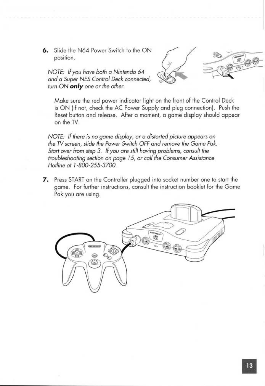 Nintendo ebay_Nintendo64SmokeGreyConsole manual 