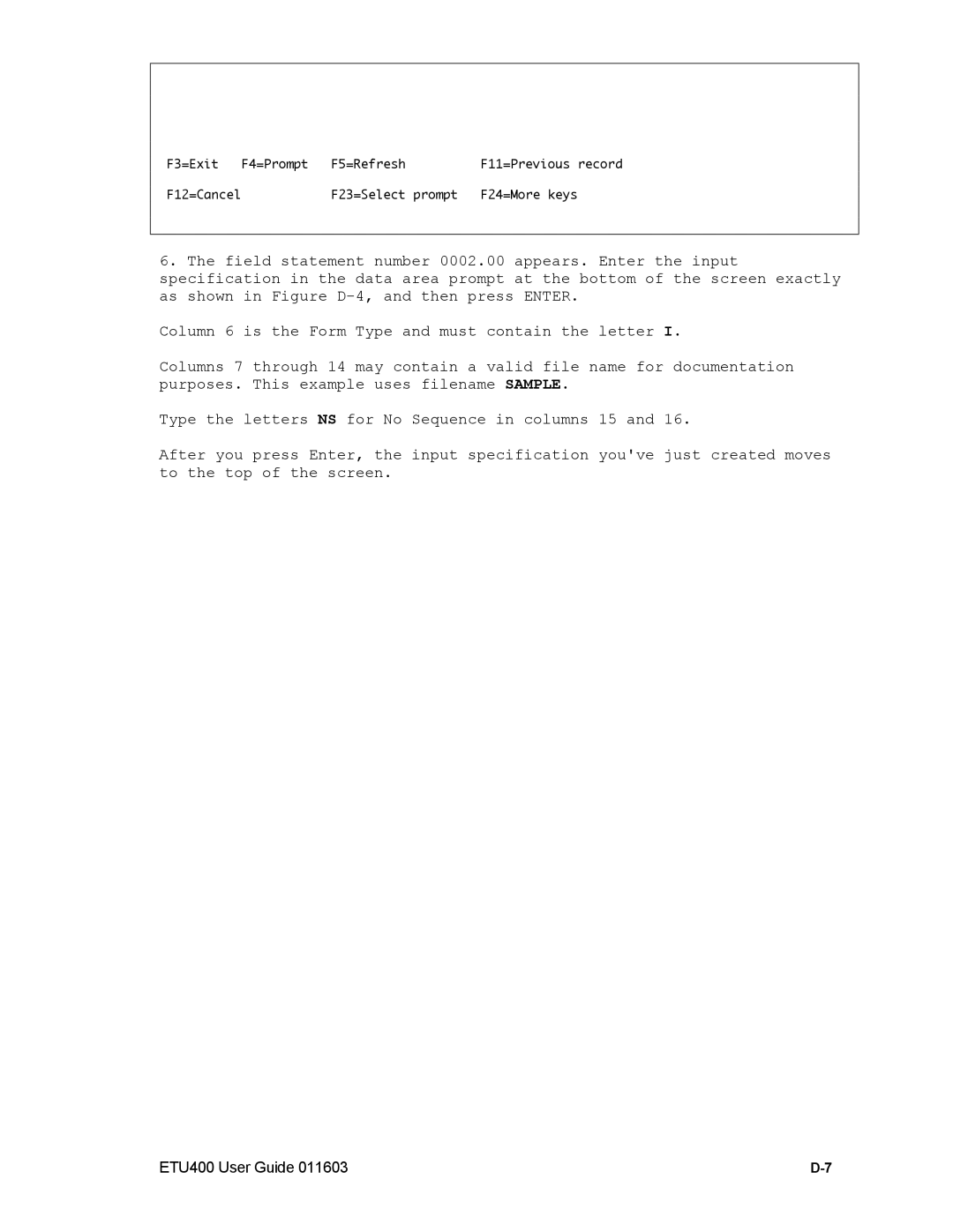 Nlynx manual ETU400 User Guide 