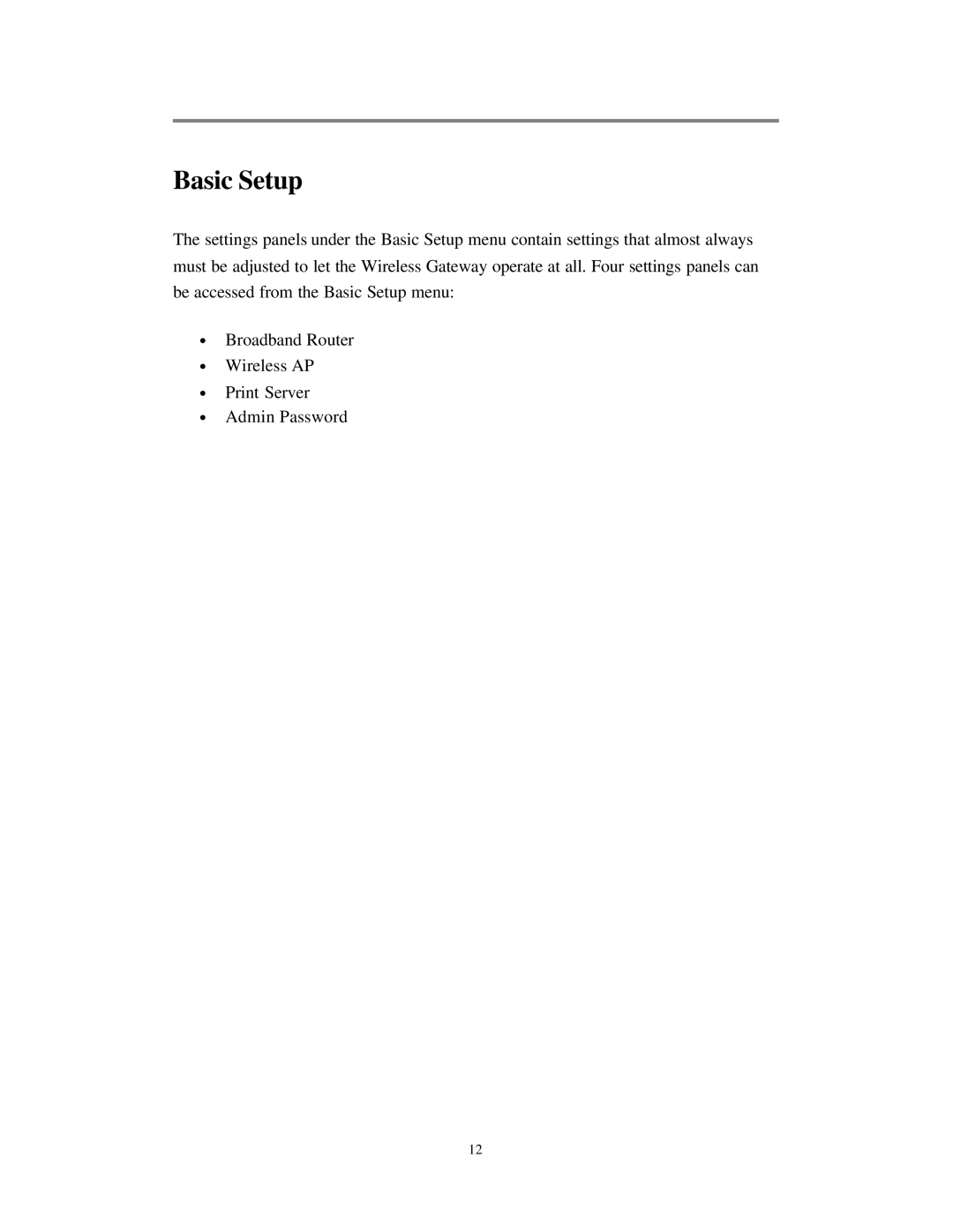 Nlynx Wireless Gateway manual Basic Setup 