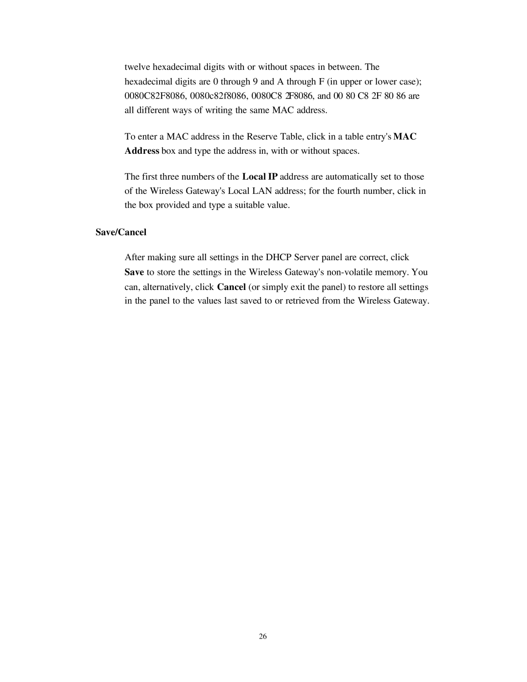 Nlynx Wireless Gateway manual Save/Cancel 