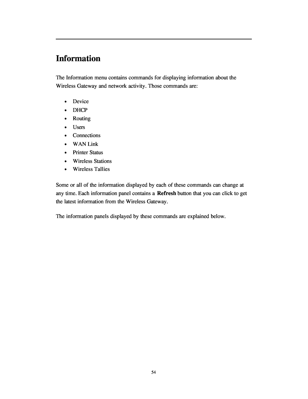 Nlynx Wireless Gateway manual Information 