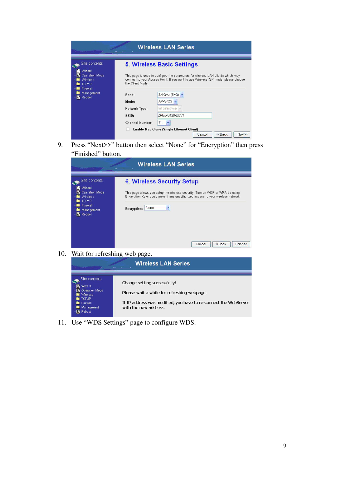 Nlynx ZWA-G120 user manual 