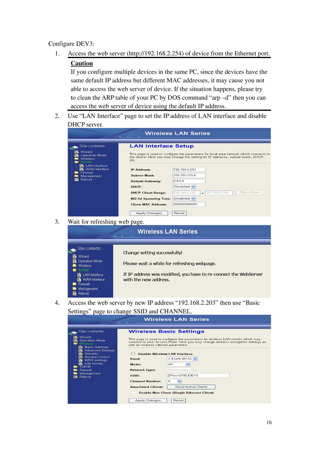 Nlynx ZWA-G120 user manual 