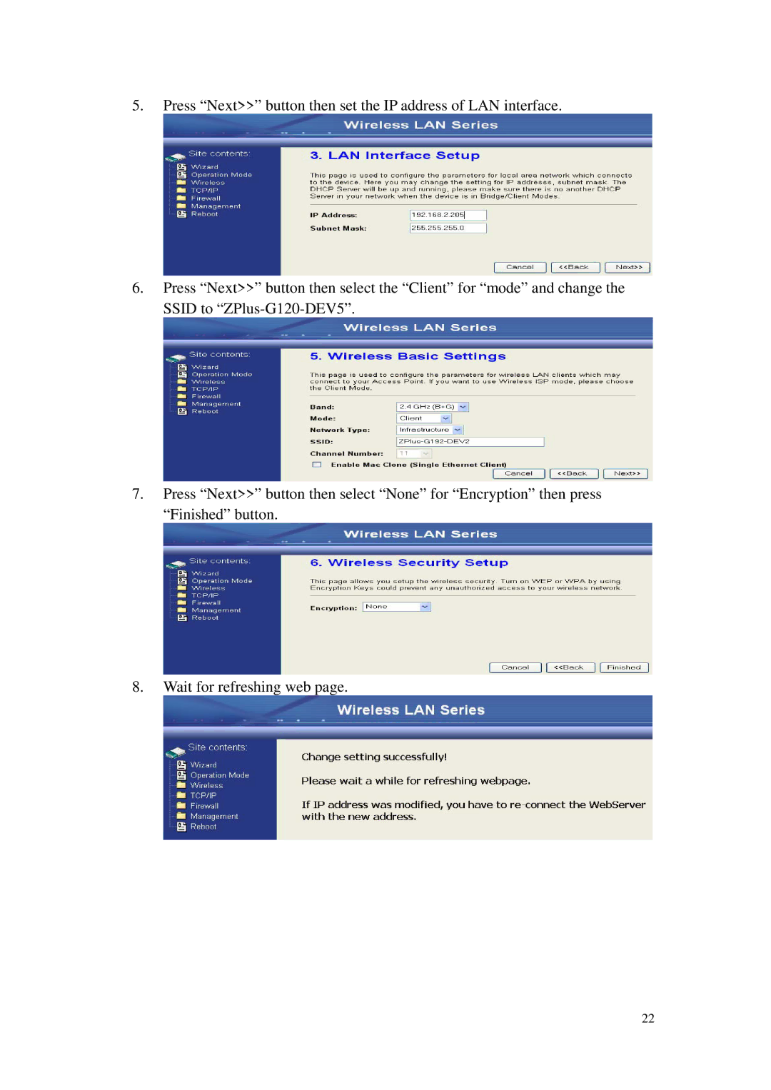 Nlynx ZWA-G120 user manual 