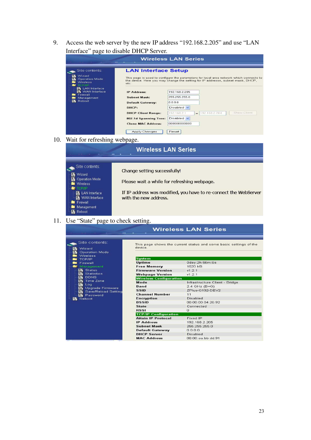 Nlynx ZWA-G120 user manual 