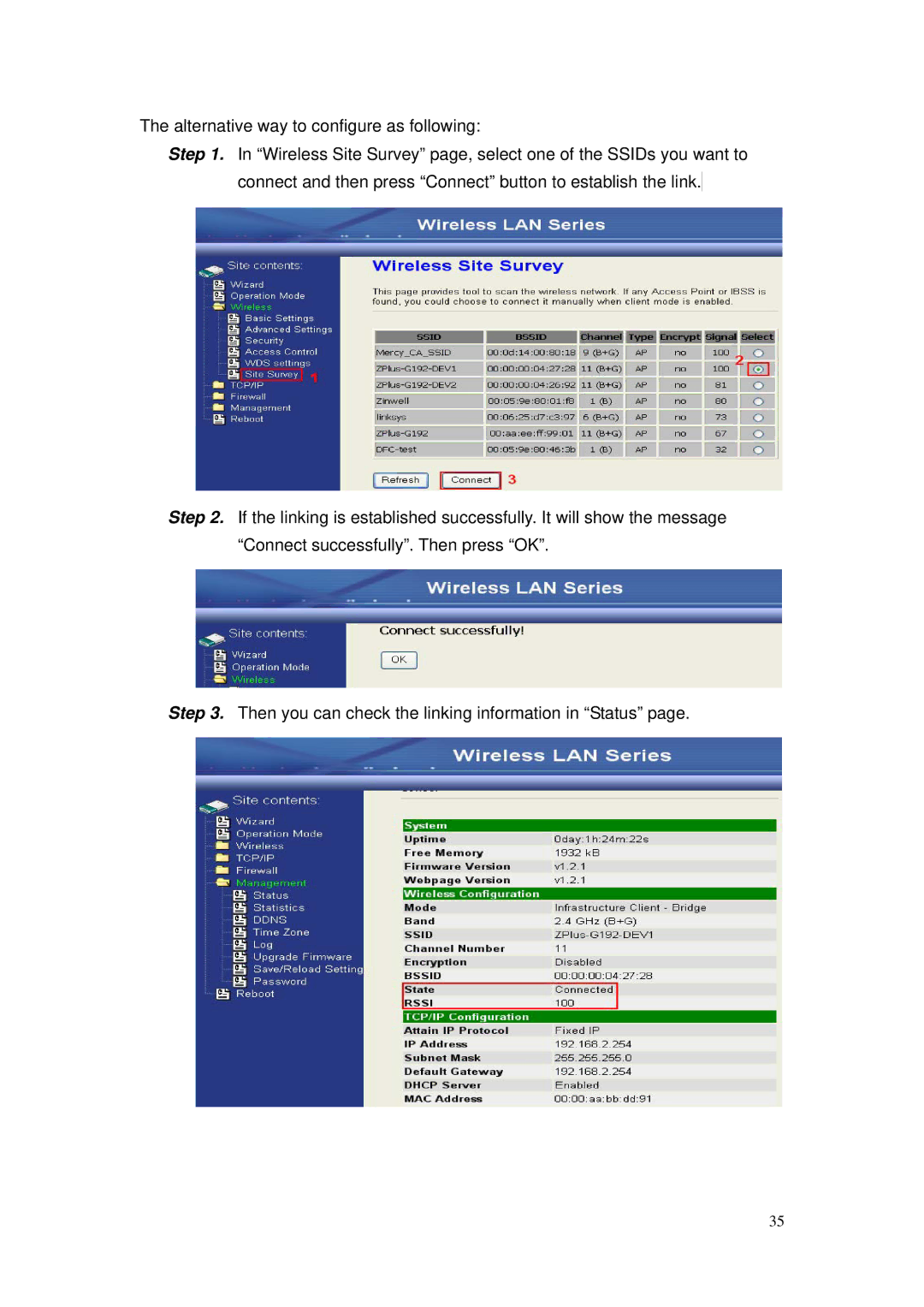 Nlynx ZWA-G120 user manual 