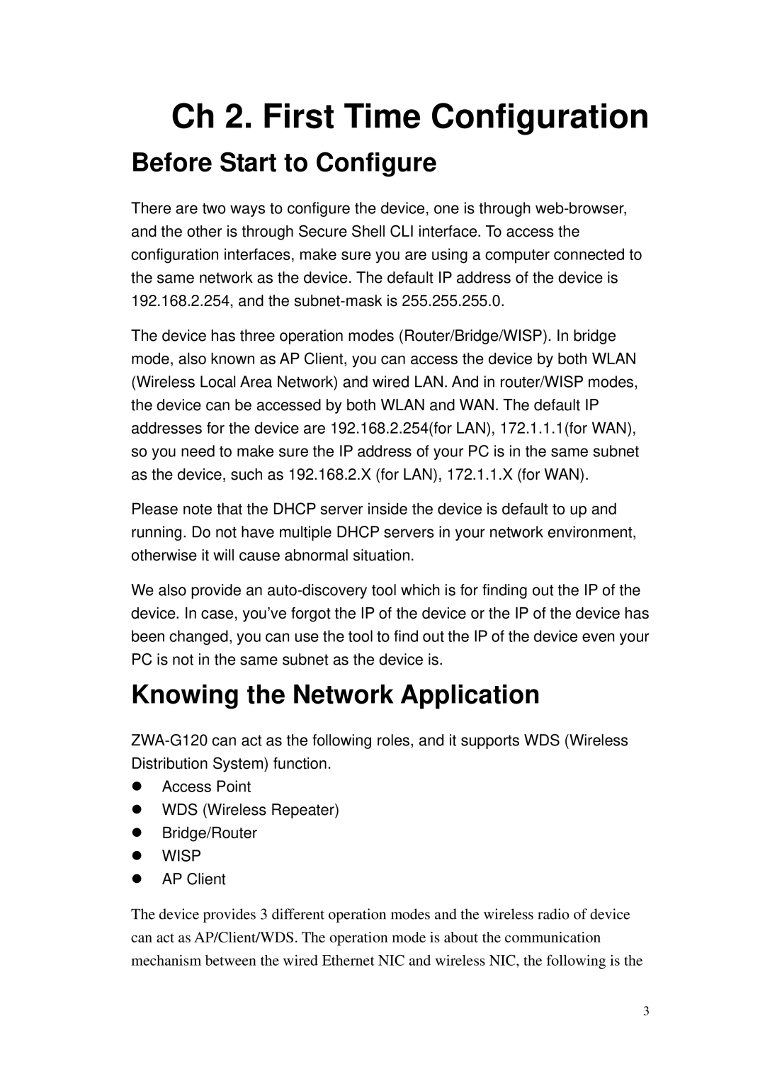 Nlynx ZWA-G120 user manual Before Start to Configure, Knowing the Network Application 