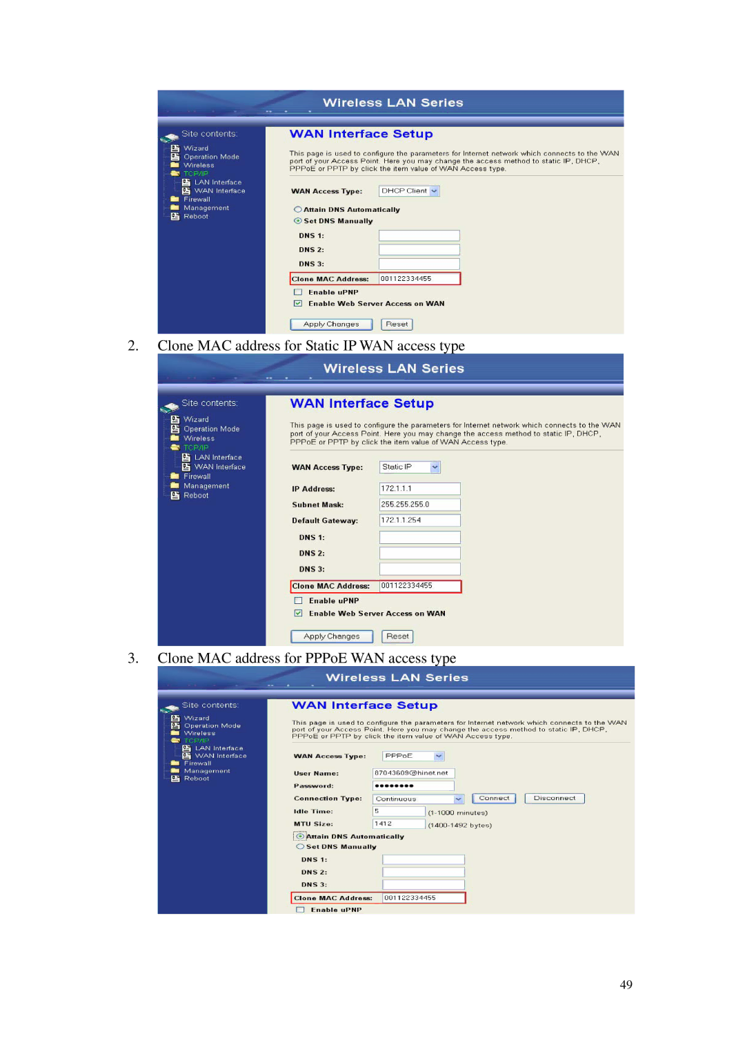 Nlynx ZWA-G120 user manual 