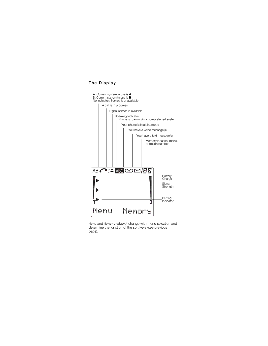 Nokia 2180 manual Display 