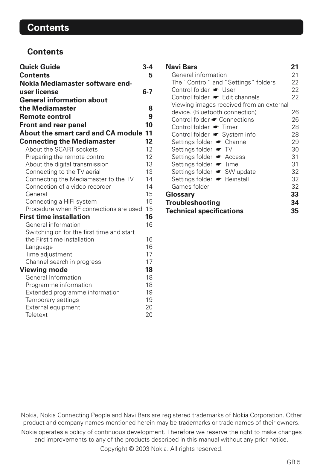 Nokia 230 T manual Contents 