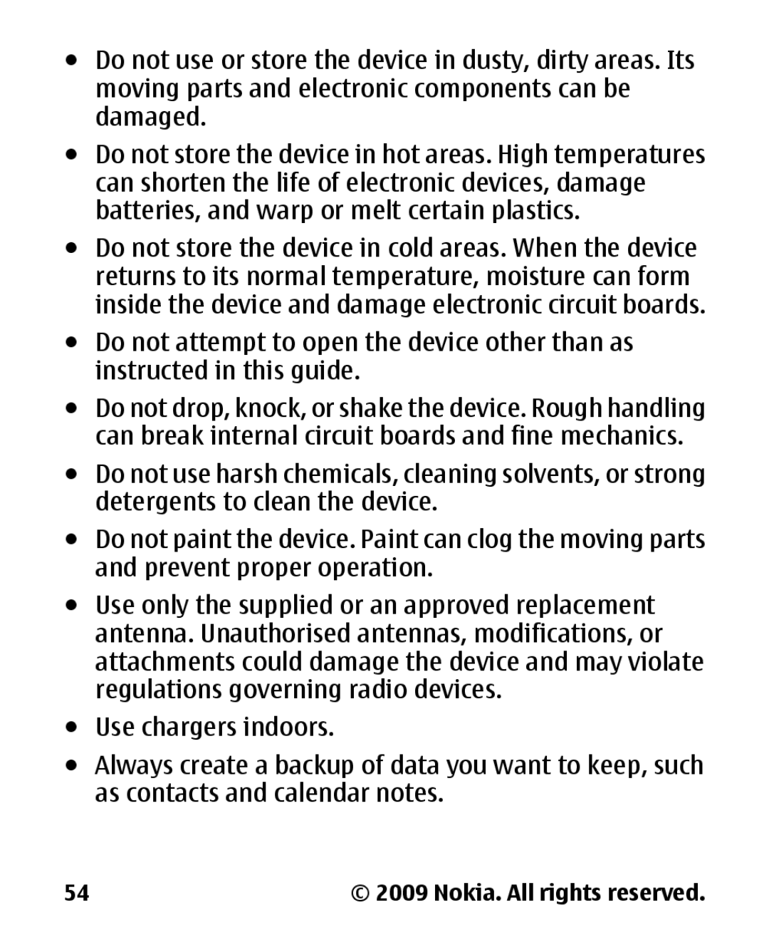 Nokia 2330C manual Nokia. All rights reserved 