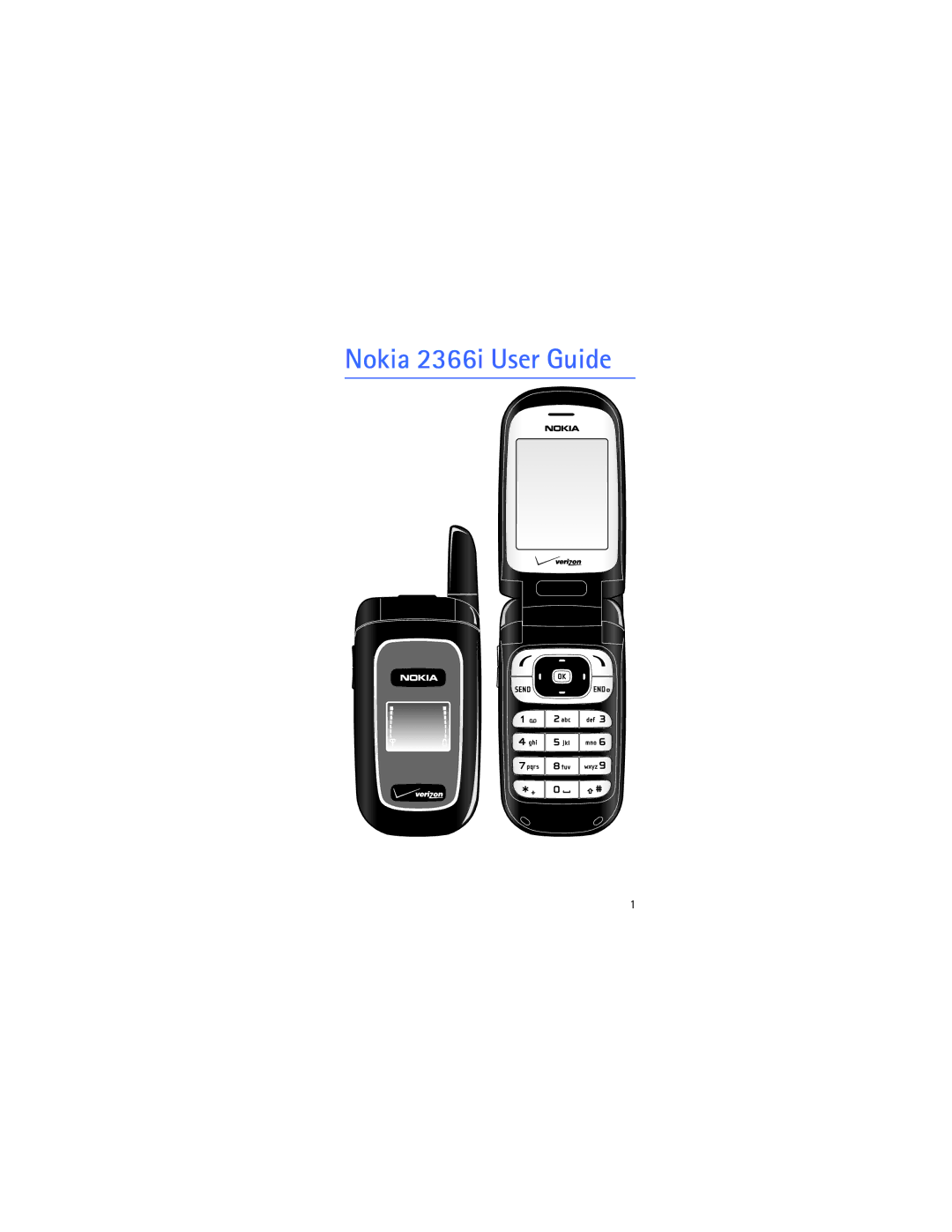 Nokia manual Nokia 2366i User Guide 