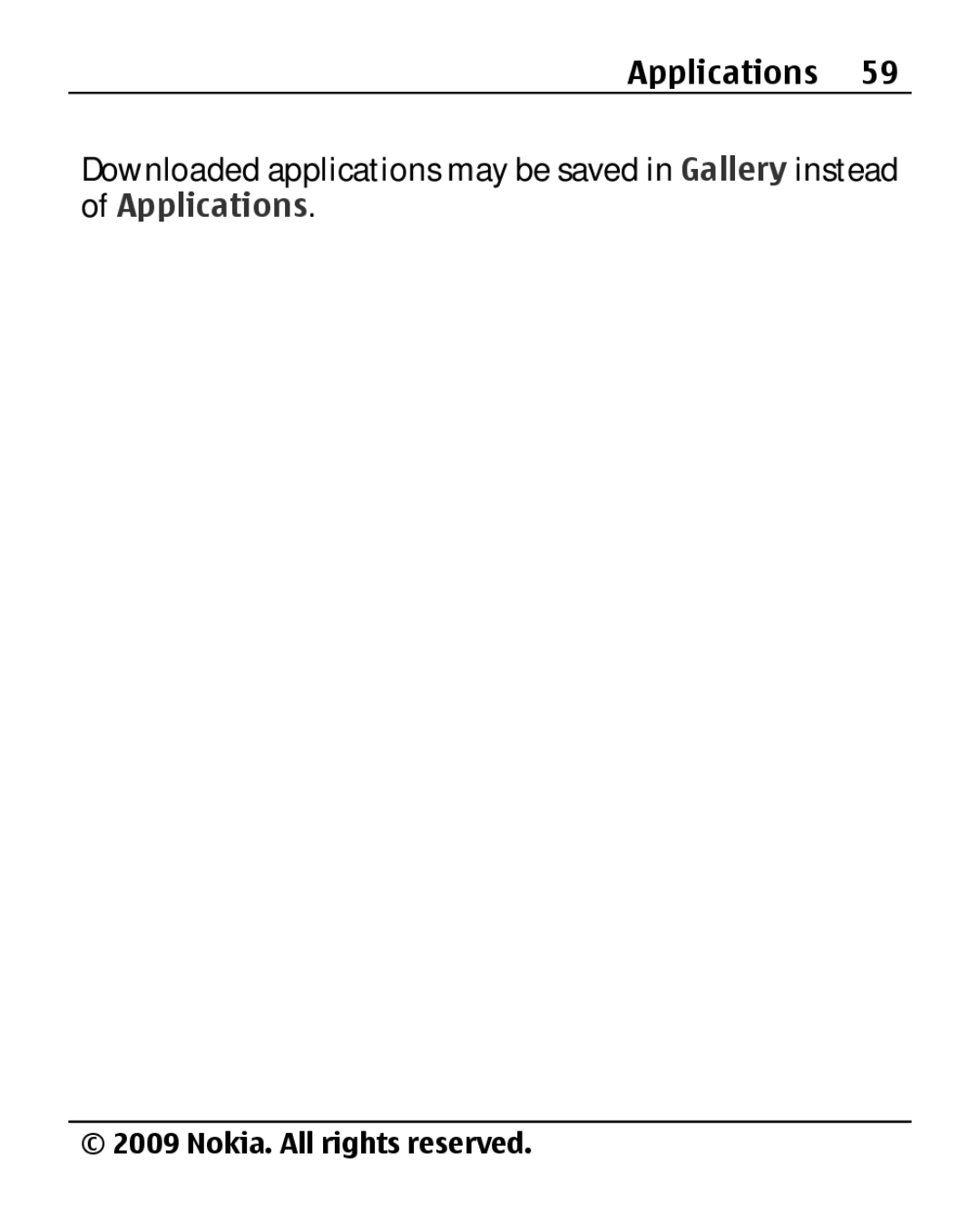 Nokia 2690 manual Applications 