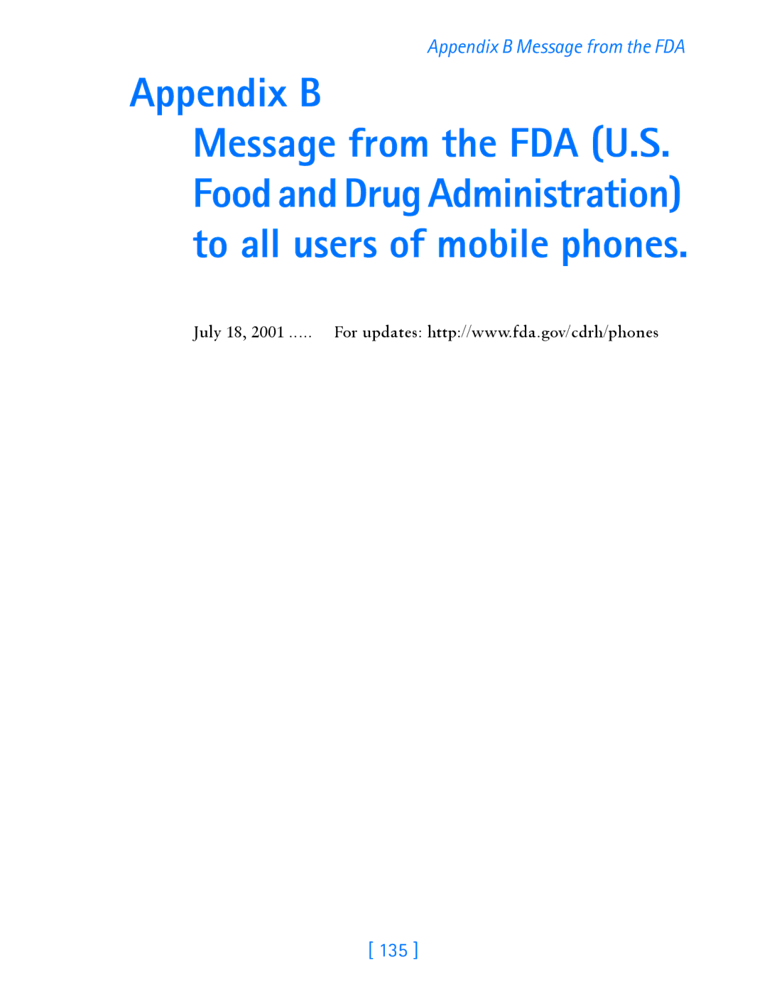 Nokia 3200 manual Appendix B 