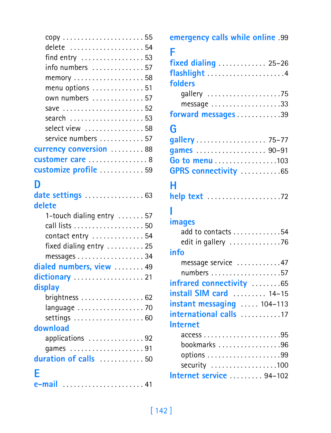 Nokia 3200 manual Mail, Help text 