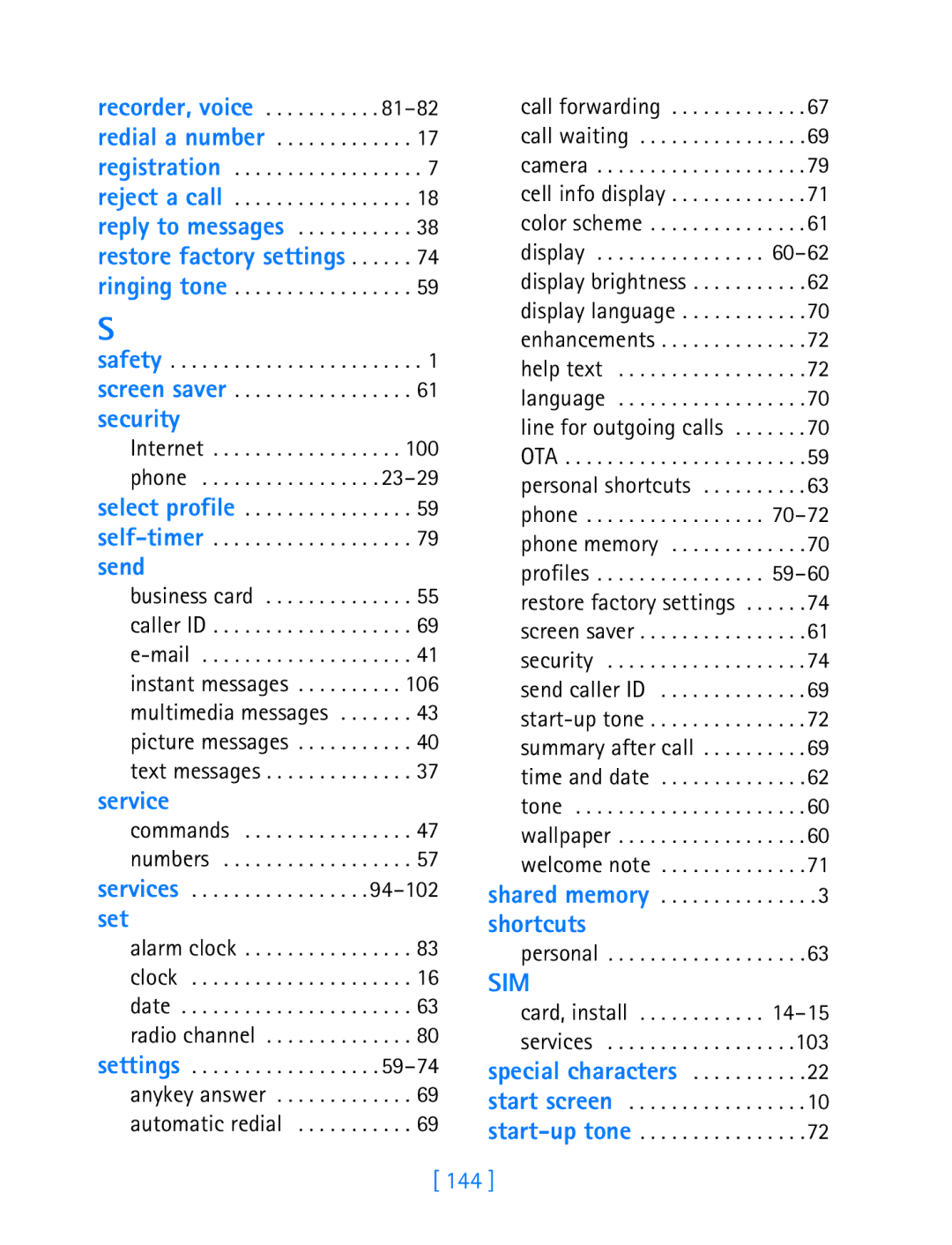 Nokia 3200 manual Send, Personal 