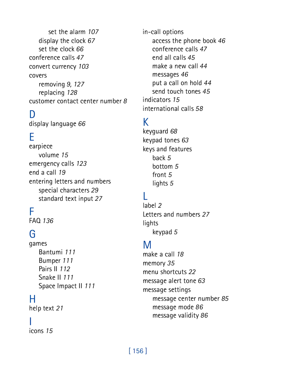 Nokia 3395 manual 156 