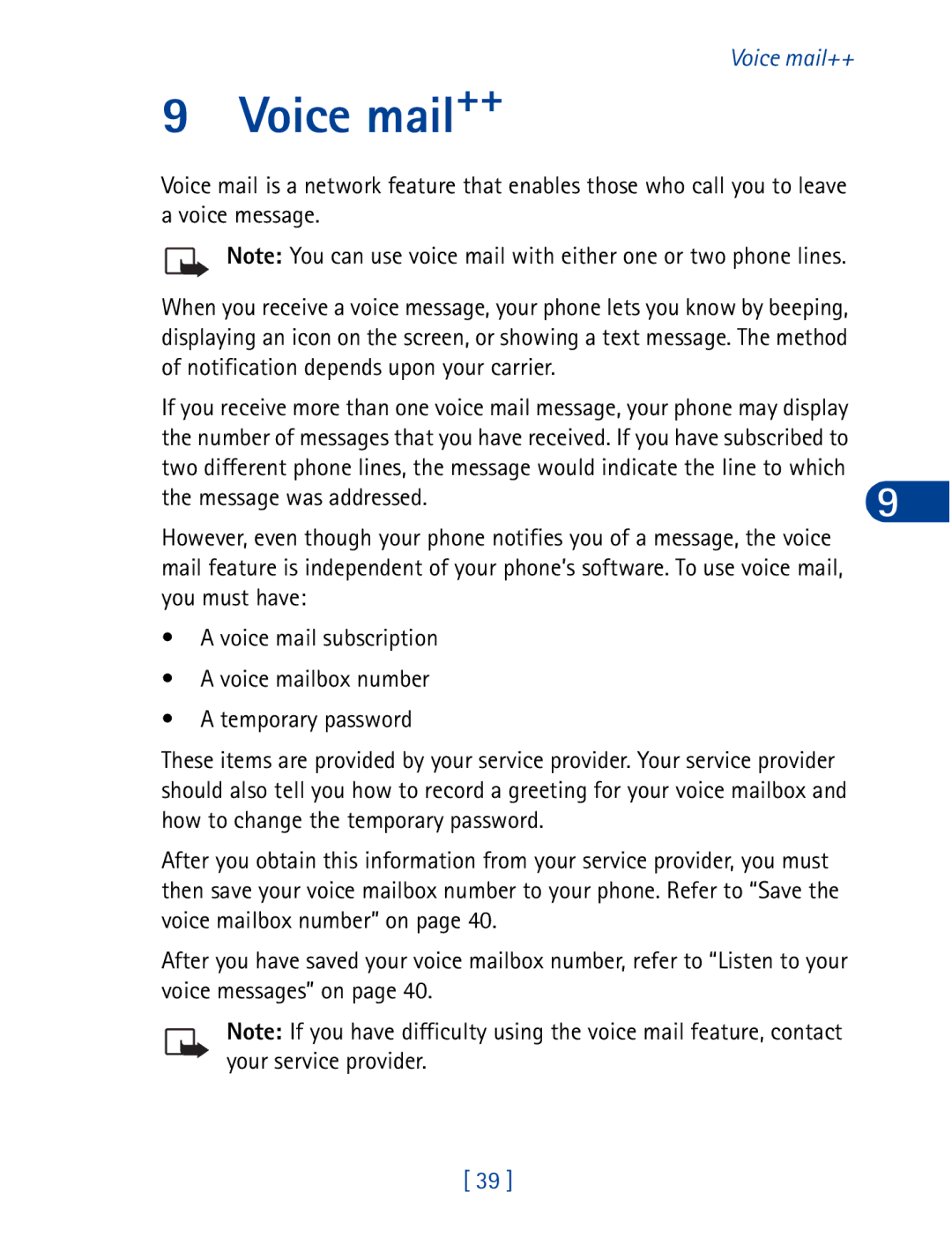 Nokia 3395 manual Voice mail++, Message was addressed 