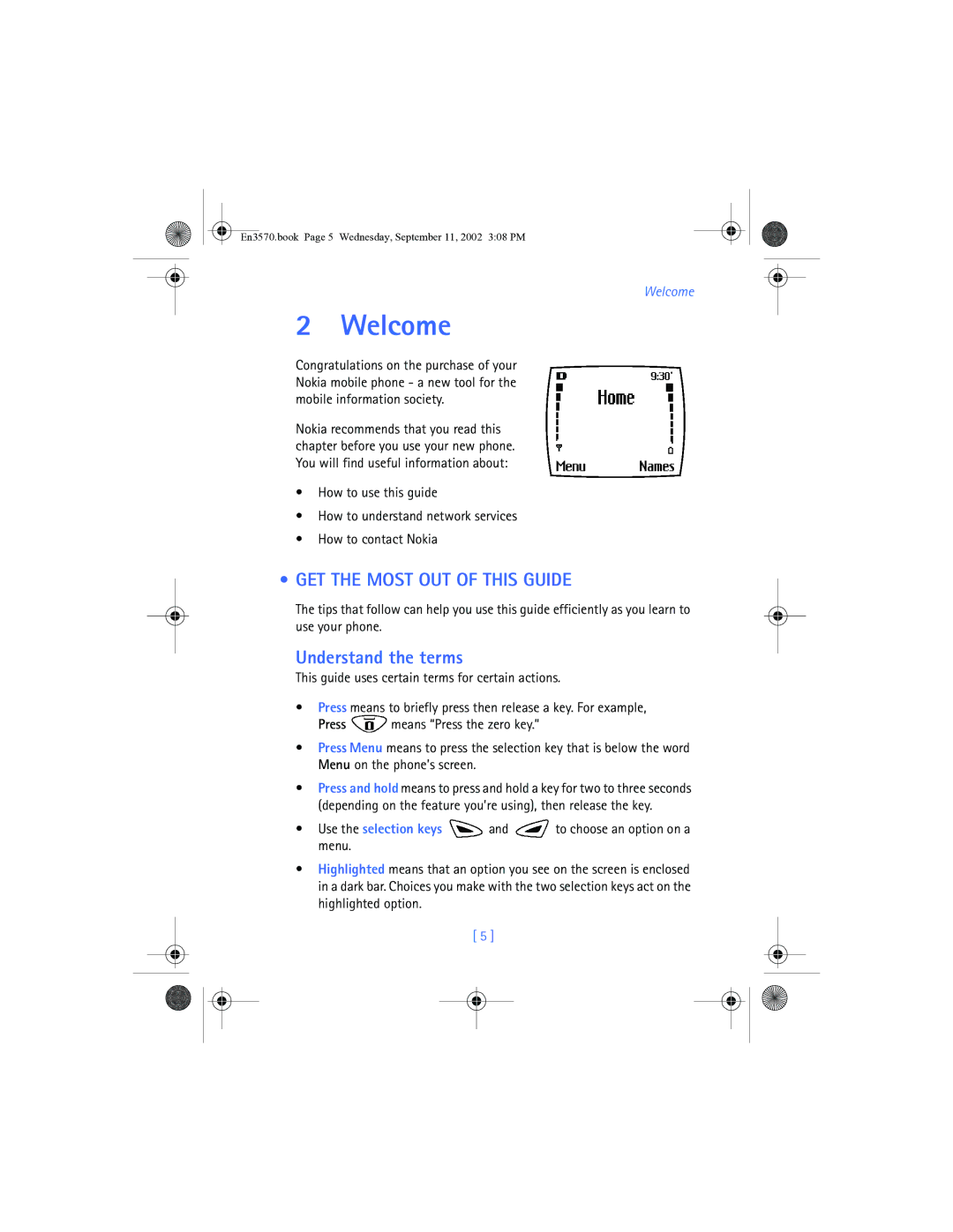 Nokia 3570 manual Welcome, GET the Most OUT of this Guide, Understand the terms 