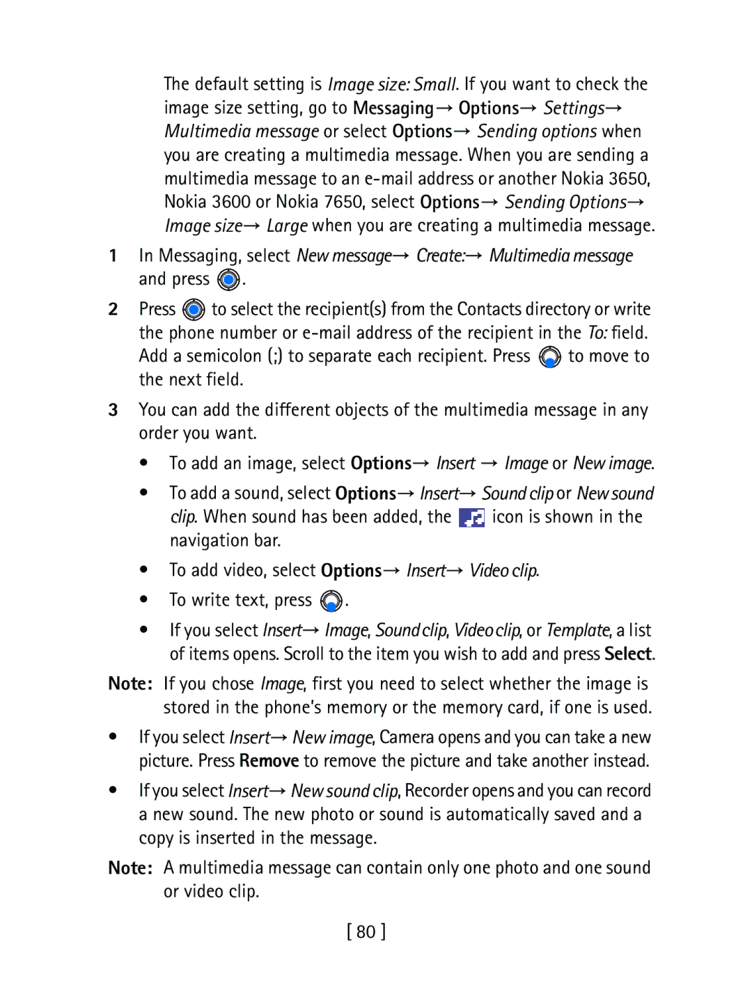 Nokia 3600 specifications 