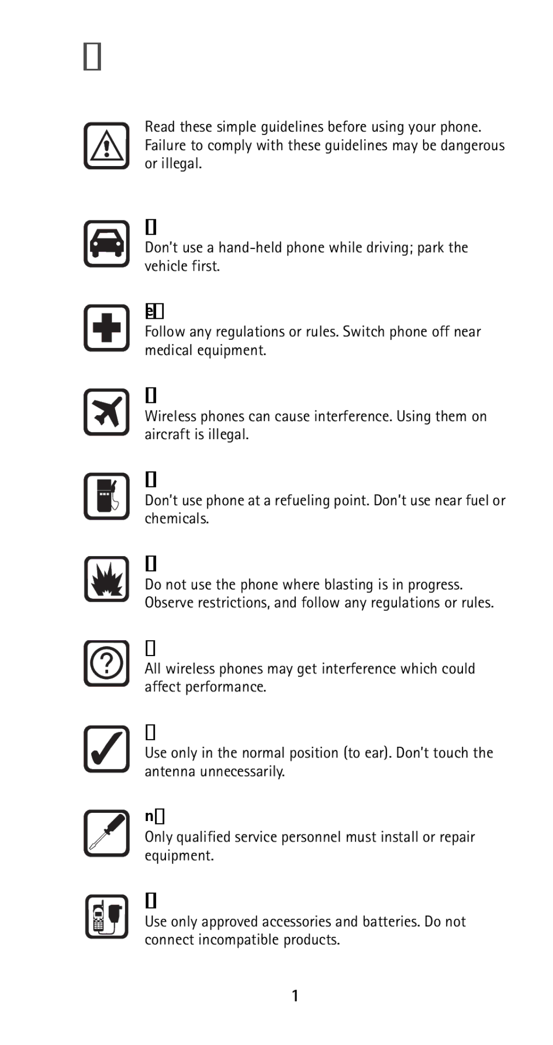 Nokia 5160i manual For your safety, Switch Off Near Blasting 