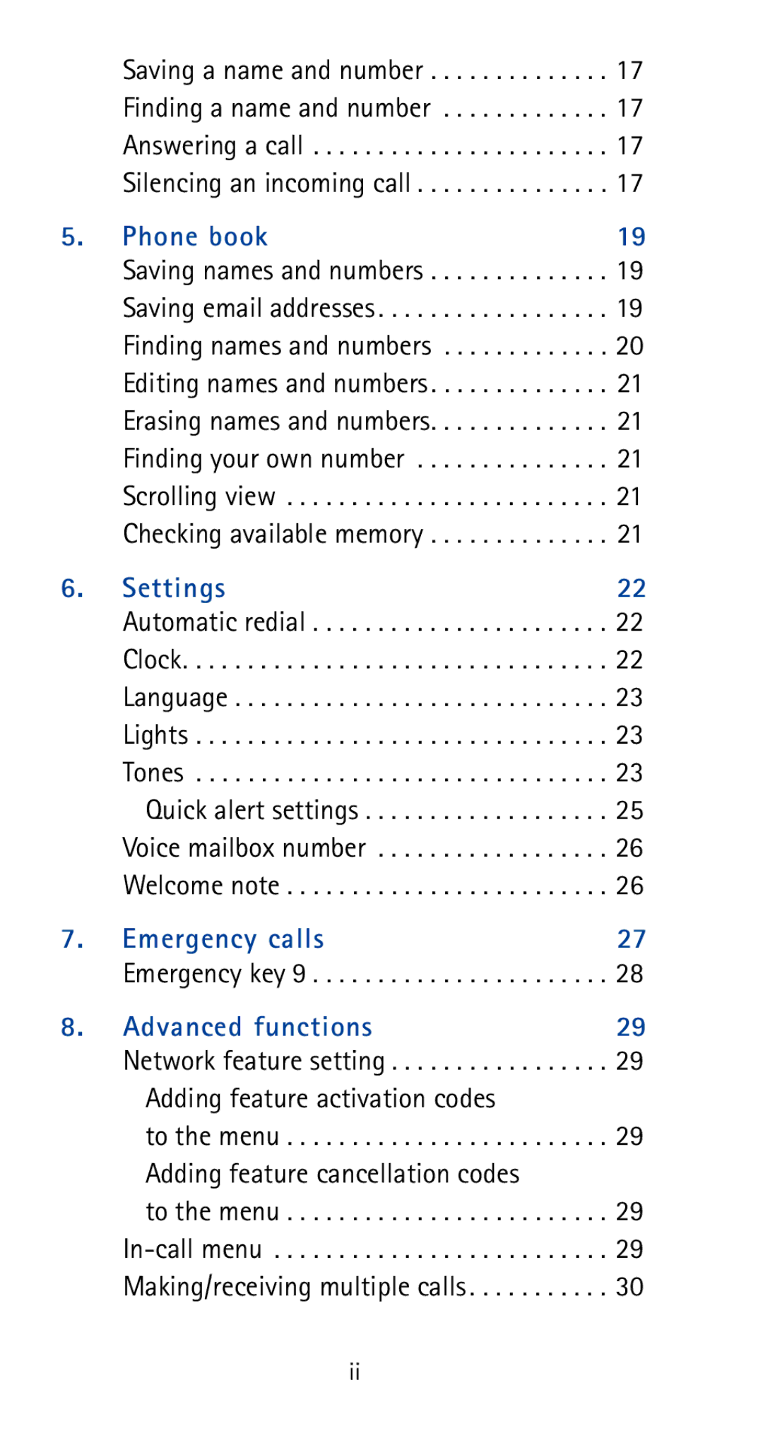 Nokia 5170i manual To the menu In-call menu Making/receiving multiple calls 