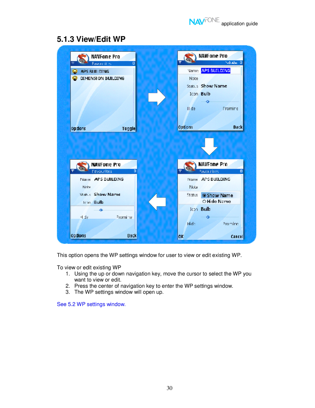 Nokia 60 user manual View/Edit WP 