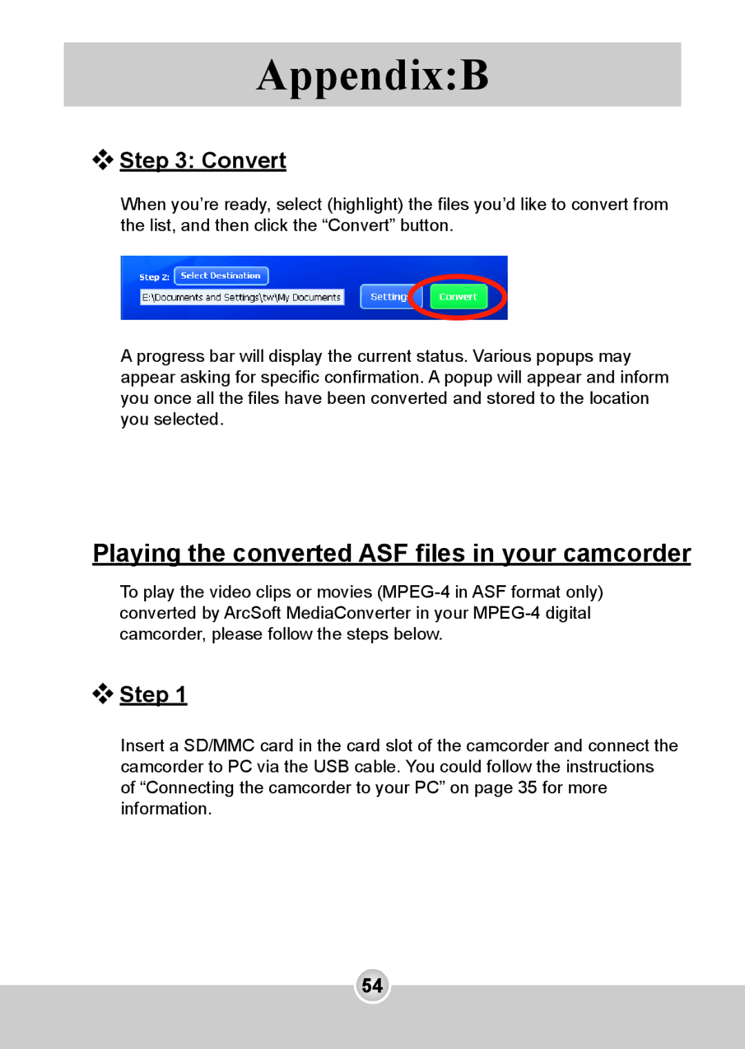 Nokia 6108 manual Convert, Step 