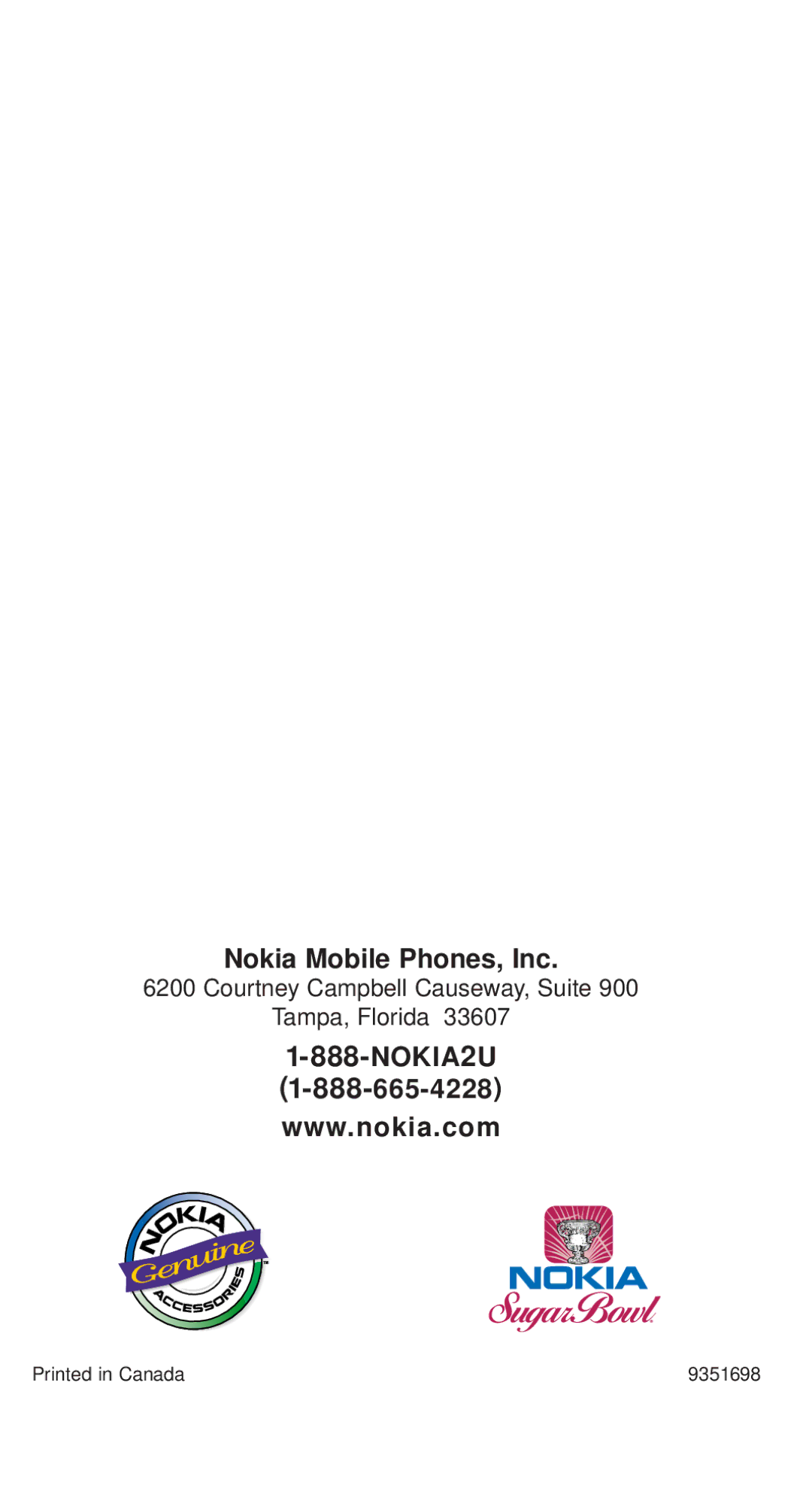 Nokia 6120 owner manual Nokia Mobile Phones, Inc 