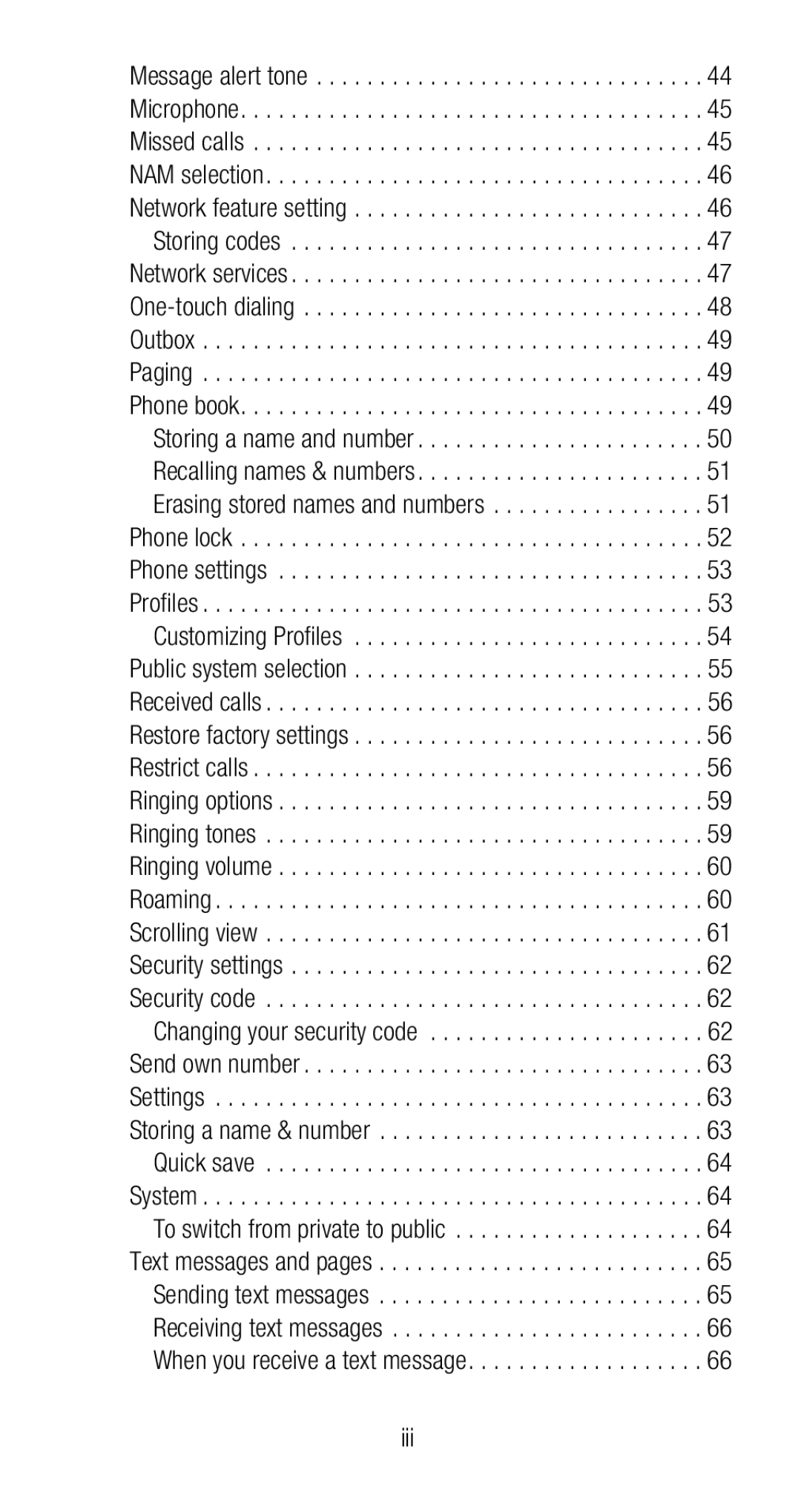 Nokia 6120i owner manual Iii 