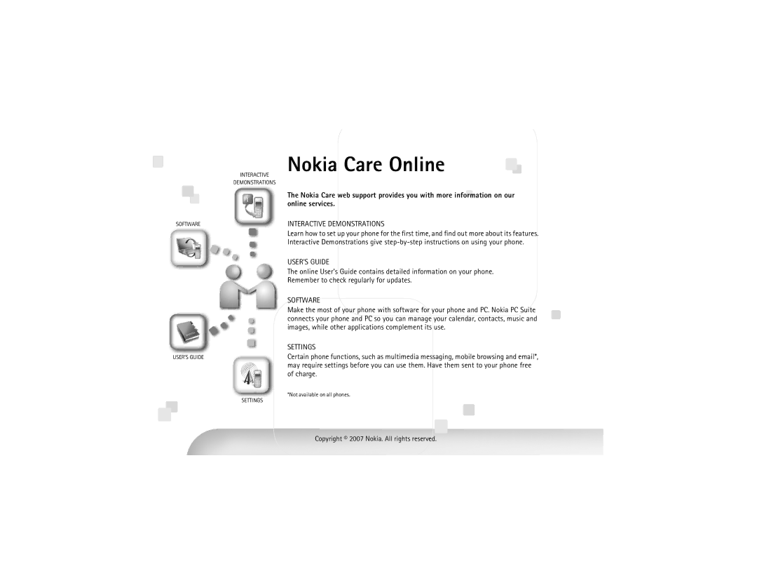 Nokia 6121 classic manual Nokia Care Online 