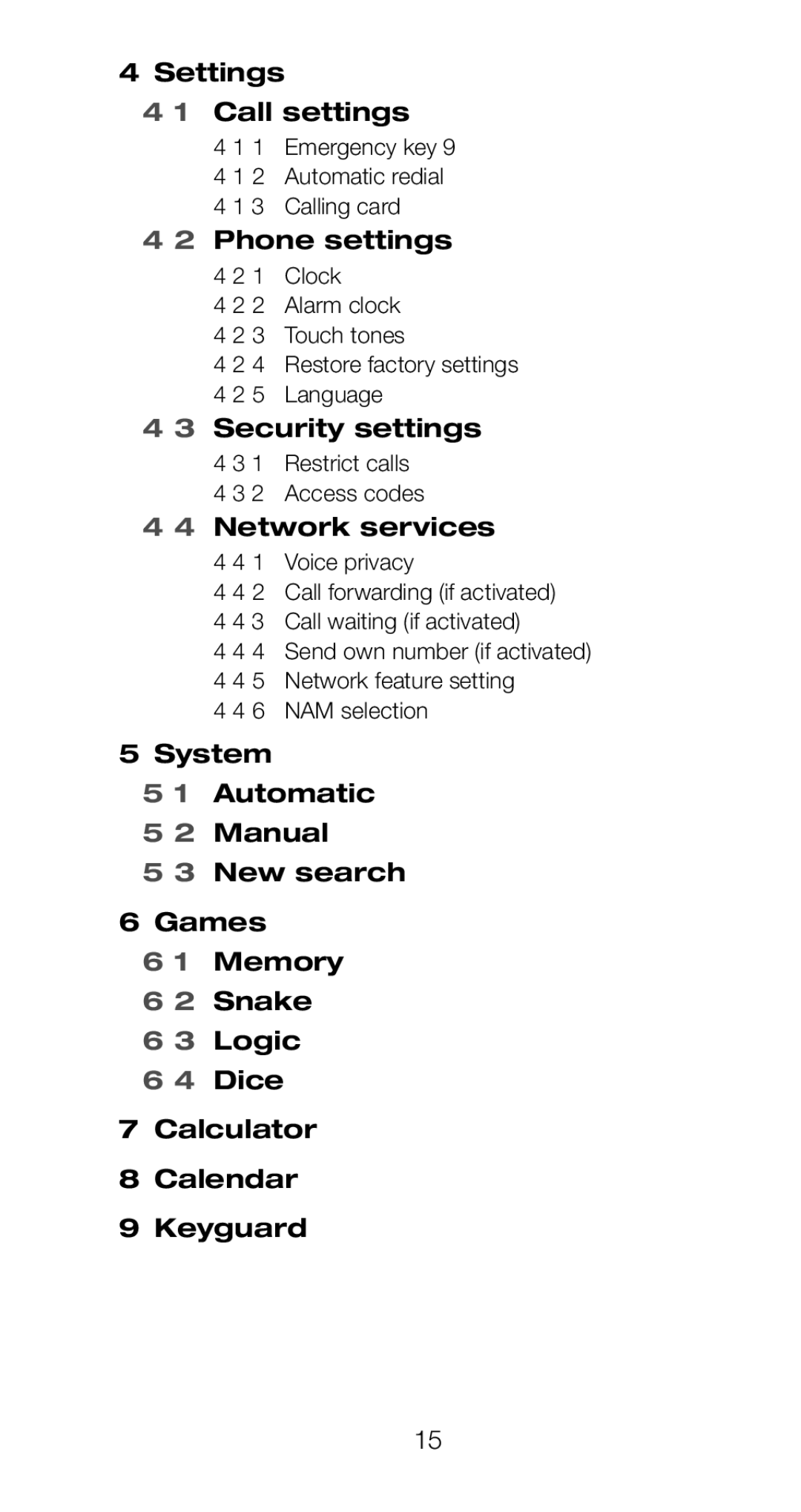 Nokia 6160 manual Dice 