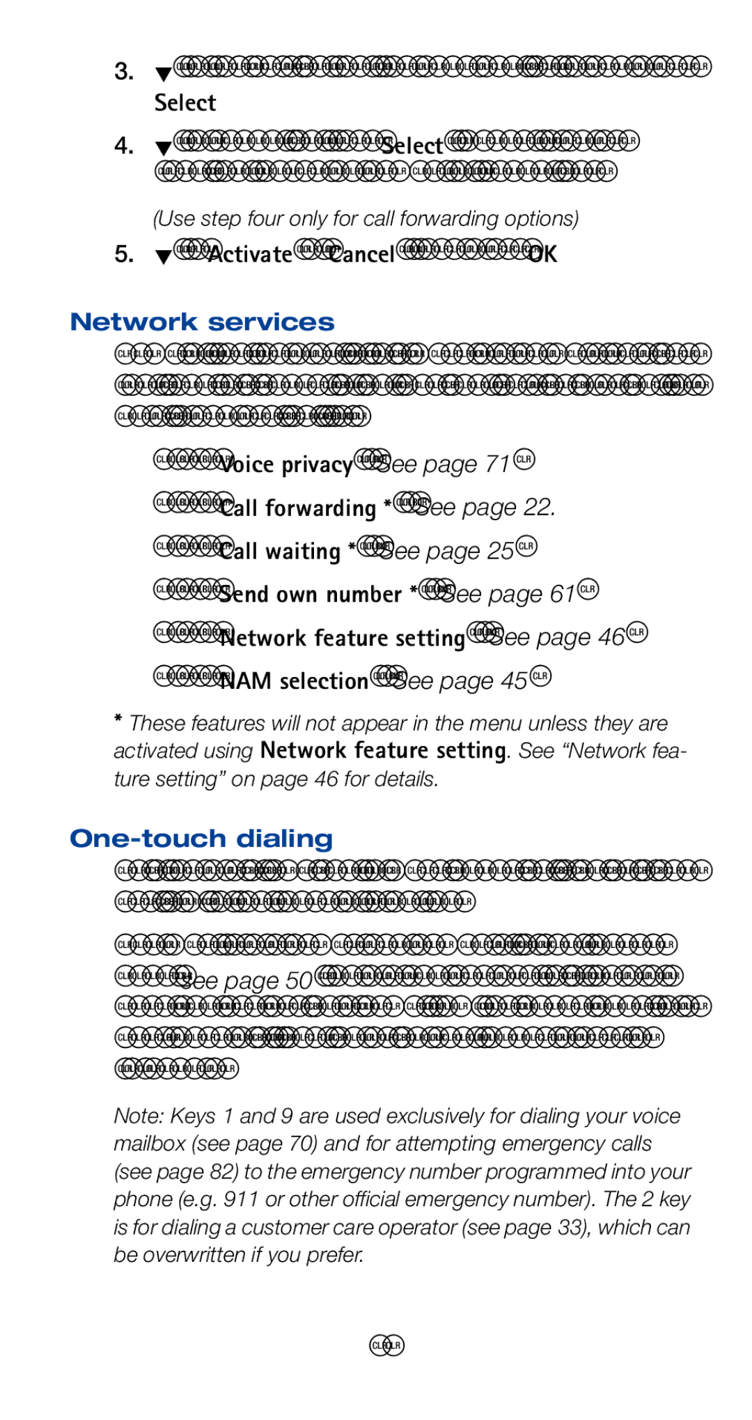 Nokia 6160i To the service that the code applies to and press, To Activate or Cancel, then press OK, Network services 