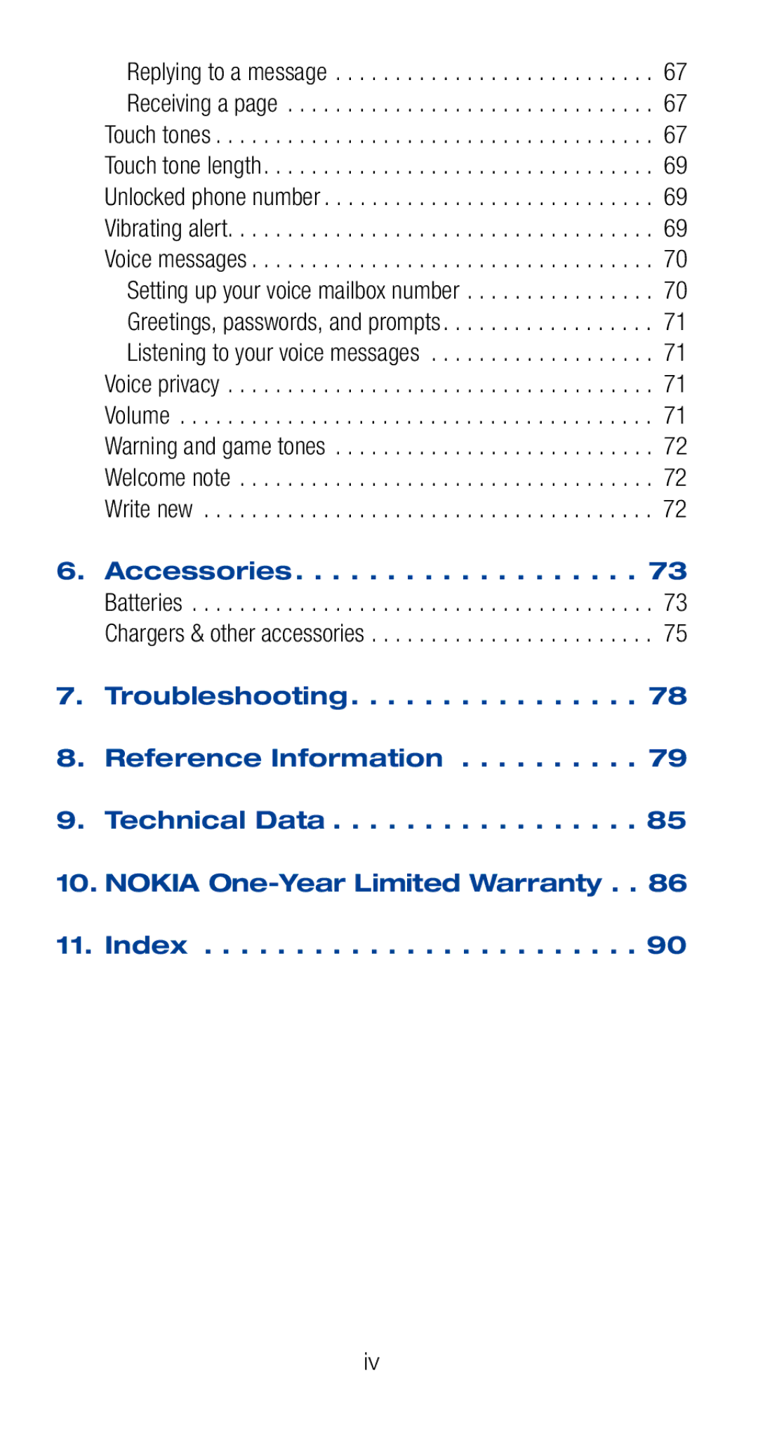 Nokia 6160i owner manual Accessories 