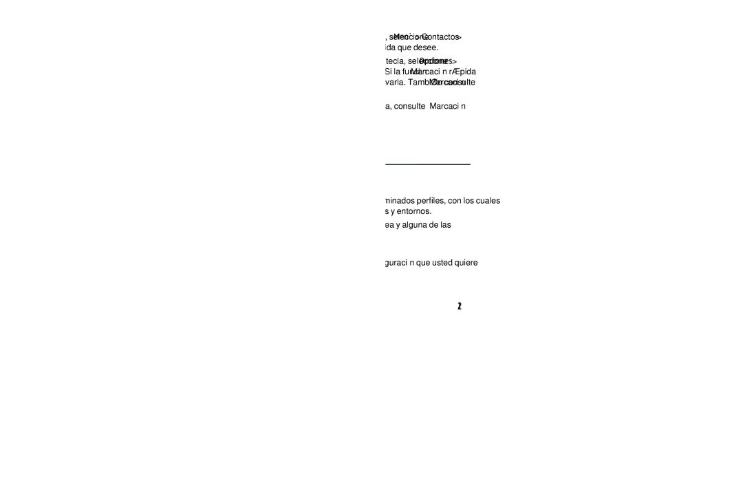 Nokia 6263 manual Configuraciones, Grupos, Marcación rápida, Perfiles, 121 