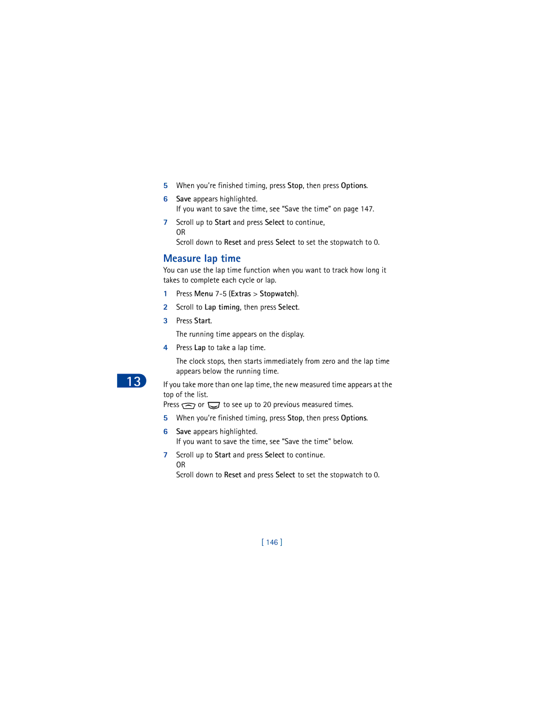 Nokia 6590 warranty Measure lap time, 146 