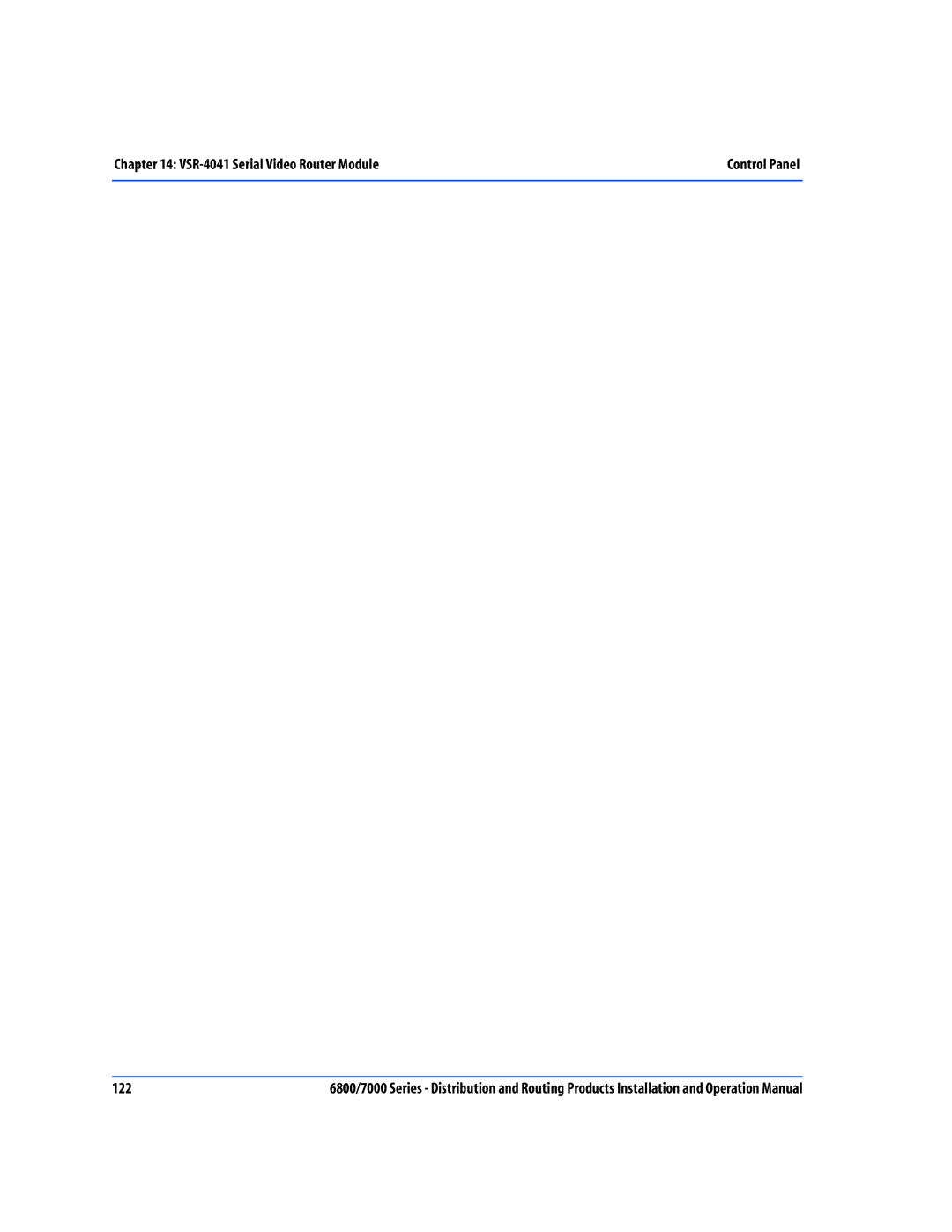 Nokia 7000 Series, 6800 Series operation manual Control Panel 