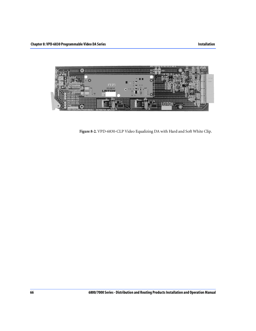 Nokia 7000 Series, 6800 Series operation manual Installation 