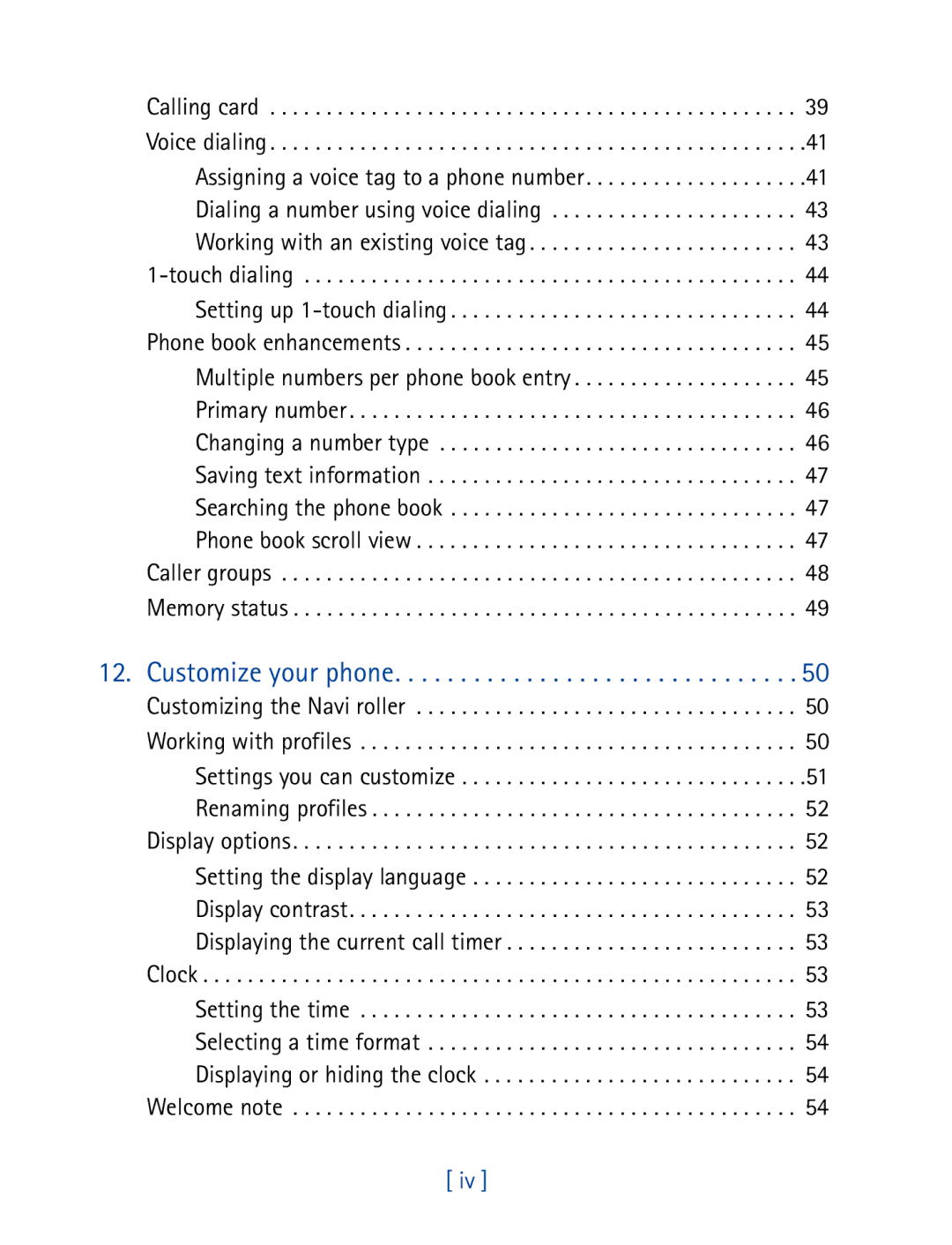 Nokia 7610 manual Customize your phone 