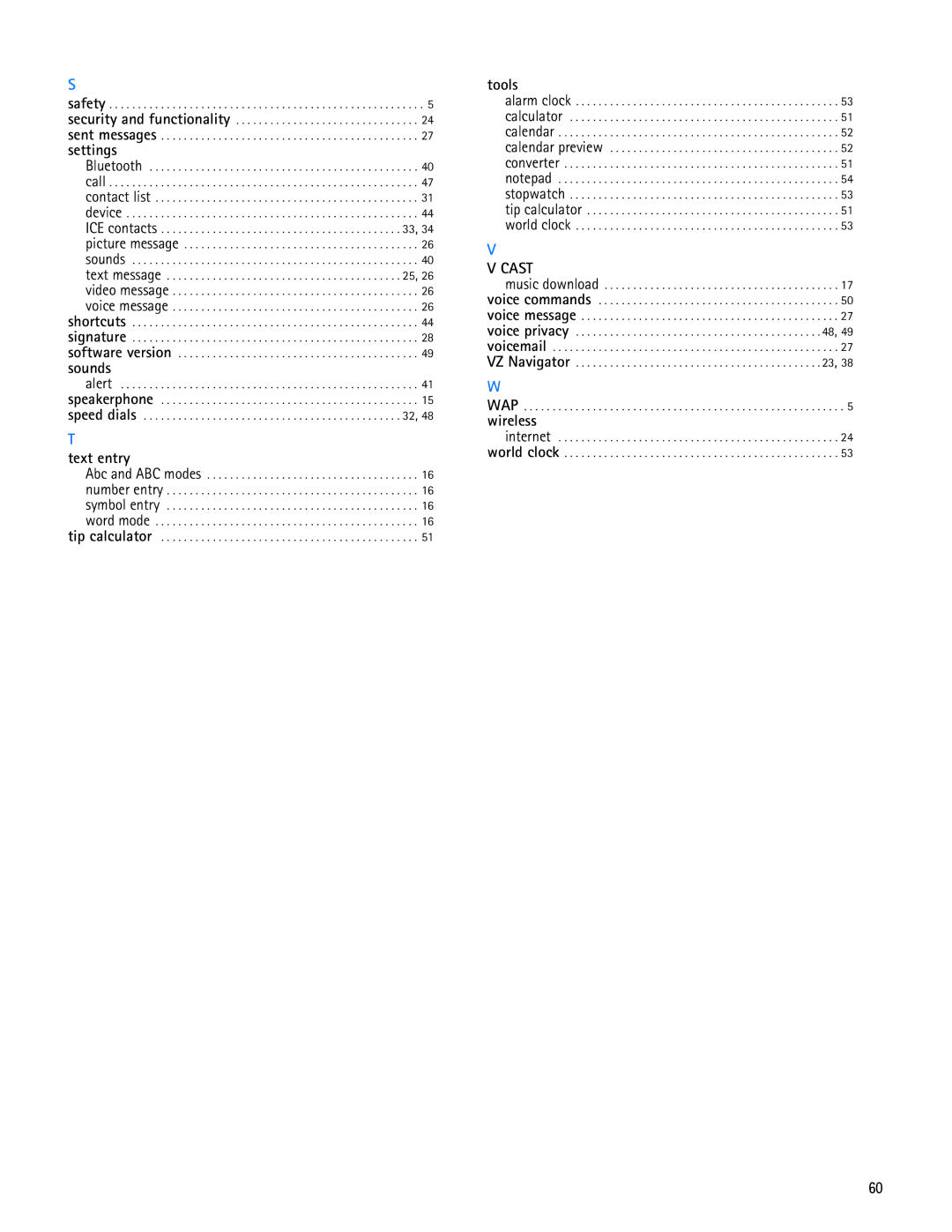 Nokia 7705 manual Cast 